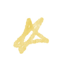 Golden Watercolor Smudge