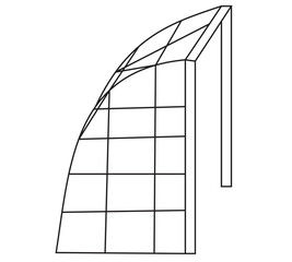 little goalkeeper ball goal from side Vector Eps Transparant Background