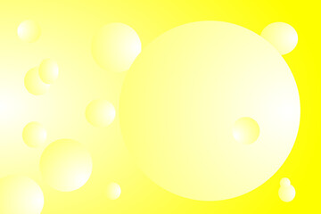 Abstract yellow background with geometric elements – dark and lights circles and curves. Elegant wallpaper design for poster, brochure, presentation, websites etc.