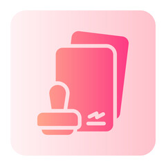 contract gradient icon