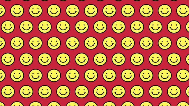Smile Character Background Animation