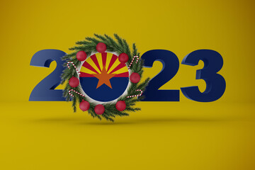 2023 Arizona With Wreath