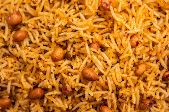 Peanut rice is one of the popular South Indian variety rice recipe