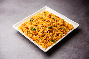 Peanut rice is one of the popular South Indian variety rice recipe