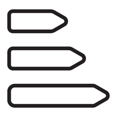 energy class line icon
