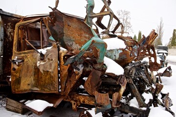 the equipment of Ukrainian energy workers was destroyed in the city of Mykolaiv during shelling by the troops of the Russian Federation