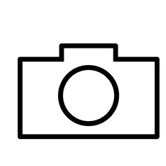 Photo Camera Vector Icon