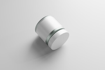 frosted glass cosmetic bottle