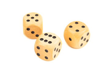 Wooden dices