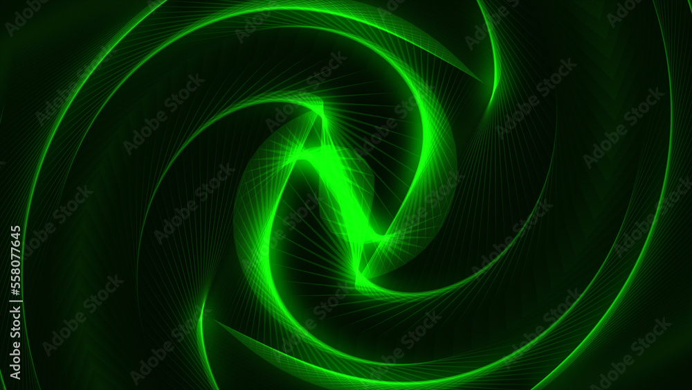 Poster beautiful wave shaped array of glowing dots. wave of particles. background big data visualization fu