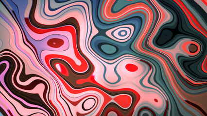 Modern multicolor flow background. Wave color Liquid shape. Abstract design.