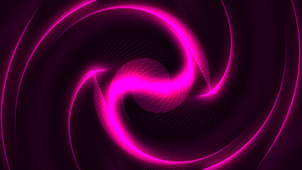 Purple twisted dot wave. Futuristic point wave. Abstract background with a dynamic wave.Connecting background. Abstract wave.
