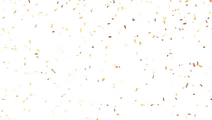 Colorful confetti border frame repeat pattern. Great for a birthday party or an event celebration invitation or decor. Surface pattern design.