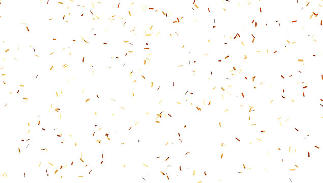 Colorful confetti border frame repeat pattern. Great for a birthday party or an event celebration invitation or decor. Surface pattern design.