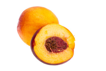 peach isolated