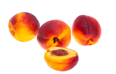 peach isolated