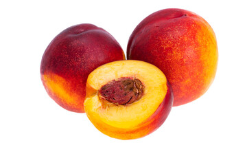 peach isolated