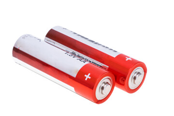 AA batteries isolated