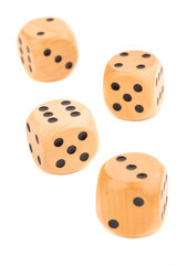 Wooden dices