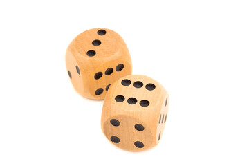 Wooden dices