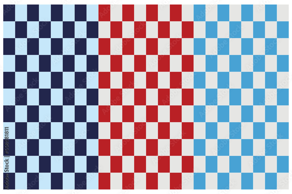 Poster the rectangular background is arranged regularly with a combination of colors that are quite contras