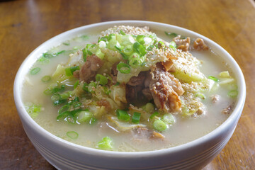 とても美味しい日本の一般家庭の即席ラーメン