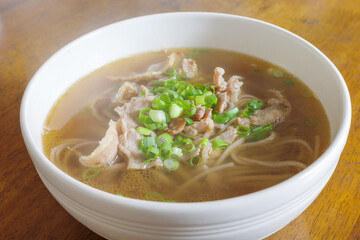 とても美味しい日本の鶏そば