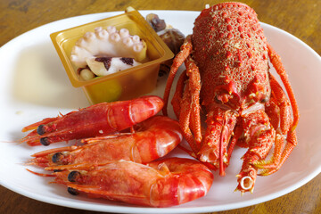 とても美味しい日本の伊勢海老