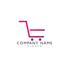 Online Shop Logo designs Template.