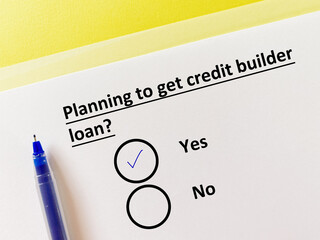 Questionnaire about plan