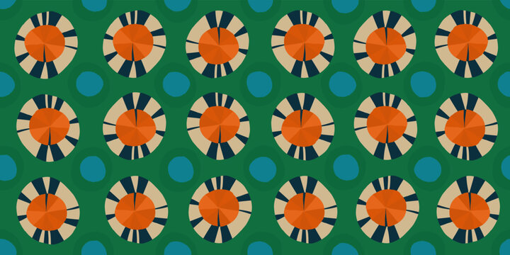 Geometric trendy abstract print. Modern vector template for design. Ethnic style.