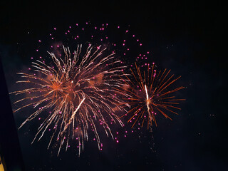Fireworks at Mutiara Damansara Malaysia