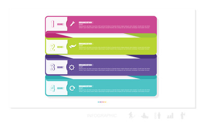 Business data visualization. timeline infographic icons designed for abstract background template stock illustration Infographic, Timeline - Visual Aid, Icon set