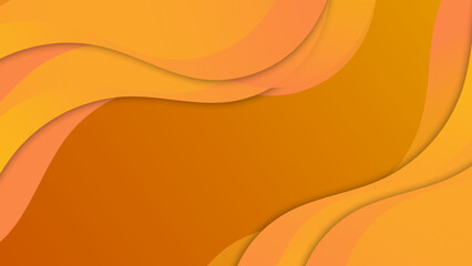 Abstract orange and yellow gradient background. Geometric creative and minimal gradient concepts, for posters, banners, landing page concept image.