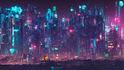 Neon city