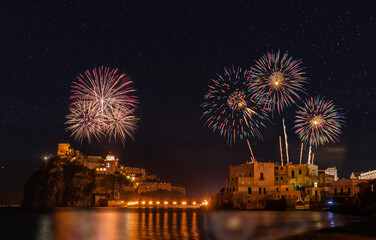 Fototapeta premium Capodanno Ischia Ponte