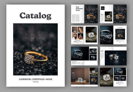 Jewellery catalogue outlet