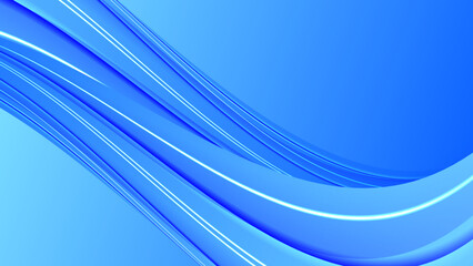 3D modern wave curve abstract presentation background. Luxury paper cut background. Abstract decoration, golden pattern, halftone gradients, 3d Vector illustration. Dark blue background