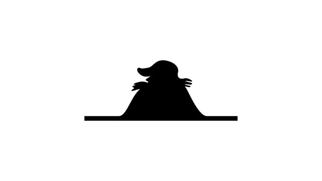 Mole silhouette
