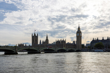 Elizabeth tower the popular Big Ben the largest clock tower in the world with a belfry, a landmark...