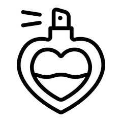parfume line icon