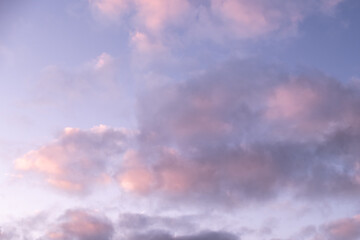 sunset sky with clouds abstract 