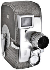 8mmHand held camera on transparent background - 558115275