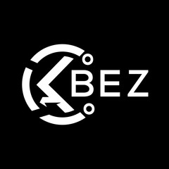 BEZ letter logo. BEZ white image on black background. BEZ vector logo design for entrepreneur and business. BEZ best icon.	
 - obrazy, fototapety, plakaty