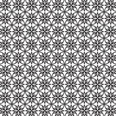 Geometric set of seamless gray and white patterns. Simple vector