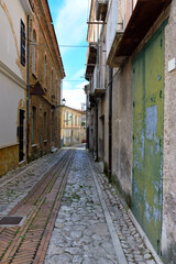 Fototapeta na wymiar historic center of padula Salerno Italy