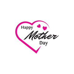 Happy Mother's Day vector. Design for flyer, card, invitation. 