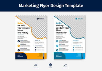 Professional business flyer template