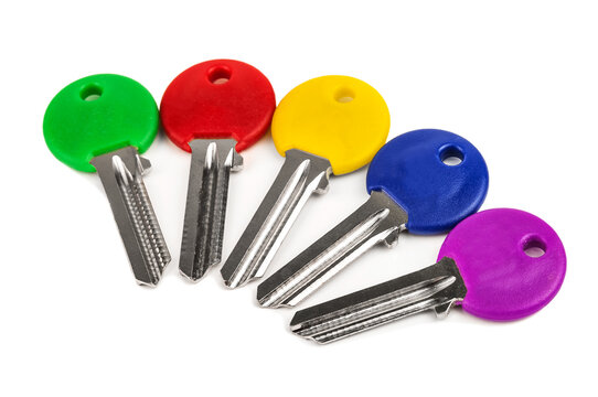  collection of colored keys