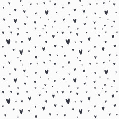5000 Pixel Size black Heart Pattern Background